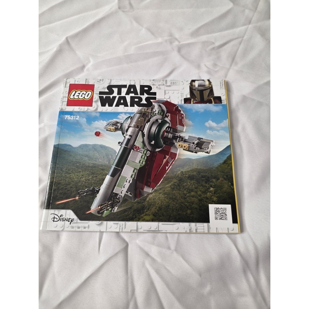 LEGO Star Wars 75312 Boba Fett's Starship Instruction Manual Booklet 9+ Multi